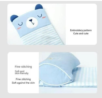 Baby Shaping Head Support Pillow   Product Name: Baby Shaping Head Support Pillow  Package Contains: It Has 1 Piece  Material: Fabric  Color: Random Color  LBH - 21*6*31  Weight = 1 KG