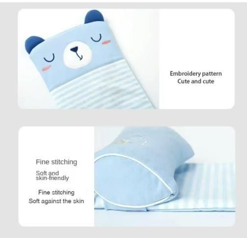 Baby Shaping Head Support Pillow   Product Name: Baby Shaping Head Support Pillow  Package Contains: It Has 1 Piece  Material: Fabric  Color: Random Color  LBH - 21*6*31  Weight = 1 KG
