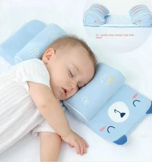 Baby Shaping Head Support Pillow   Product Name: Baby Shaping Head Support Pillow  Package Contains: It Has 1 Piece  Material: Fabric  Color: Random Color  LBH - 21*6*31  Weight = 1 KG