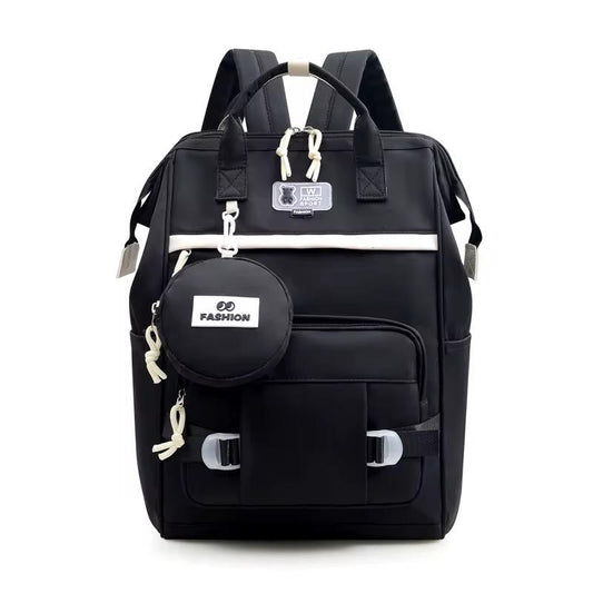 Mother Bag    Color	Multicolor printed Pattern	printed Packaging Type	Transparent ploy bag Capacity	500 Material	Oxford Fabric Model Number	YBS-070634 Strap Length	Adjustable Shoulder Strap Type of maternity products	Mommy Bag