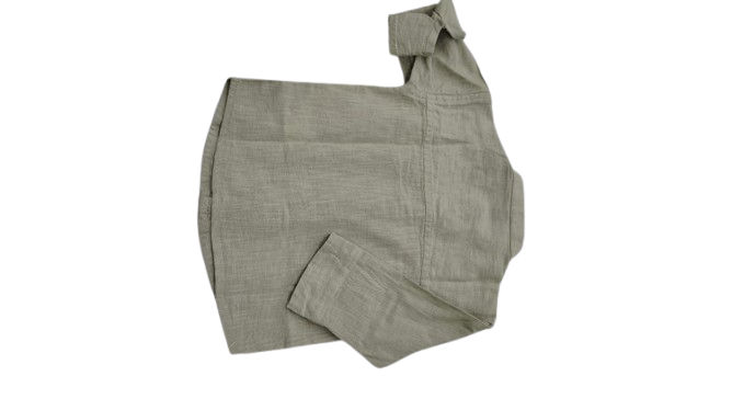 k piyo boys shirt full sleeve linen 100% cotton